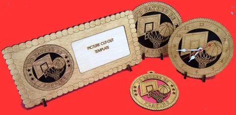 Laser Cut Wall Frames &mdash; Wood Products from Rodriguez Engraving