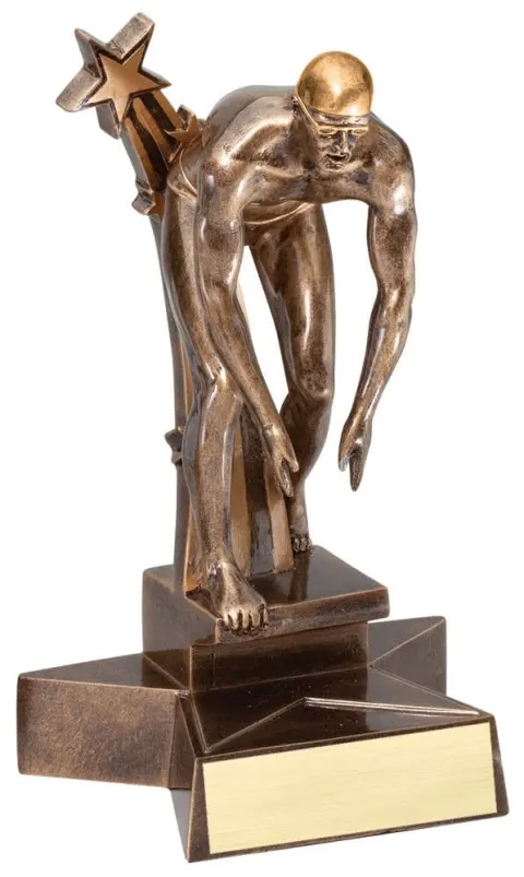 Superstars Resins 8" &mdash; Resin Awards from Rodriguez Engraving