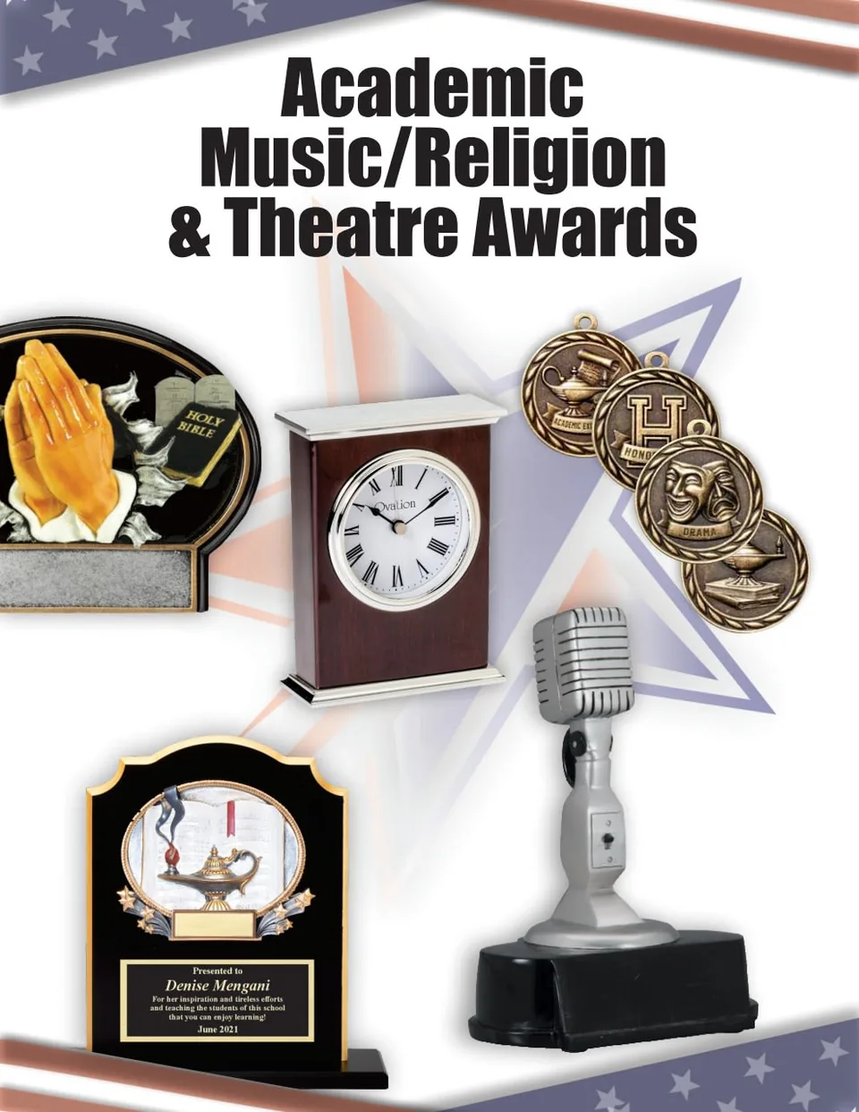 Academic Awards catalogue cover