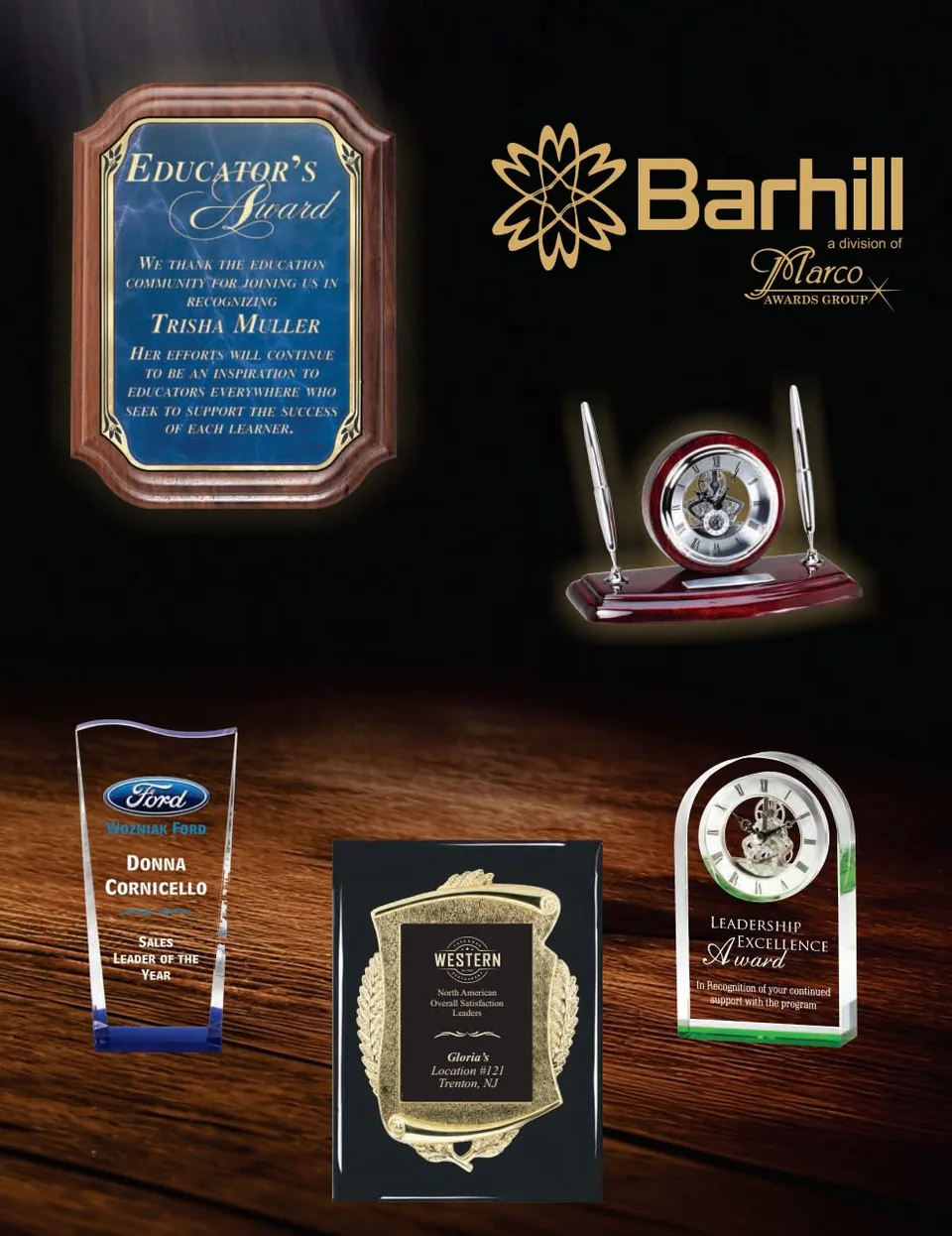 Barhill Awards catalogue cover