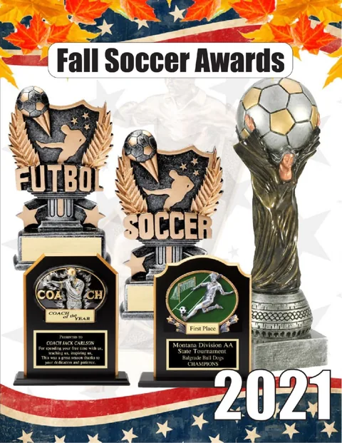 Fall Soccer Awards catalogue cover