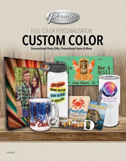 Premier Color Custom catalogue cover