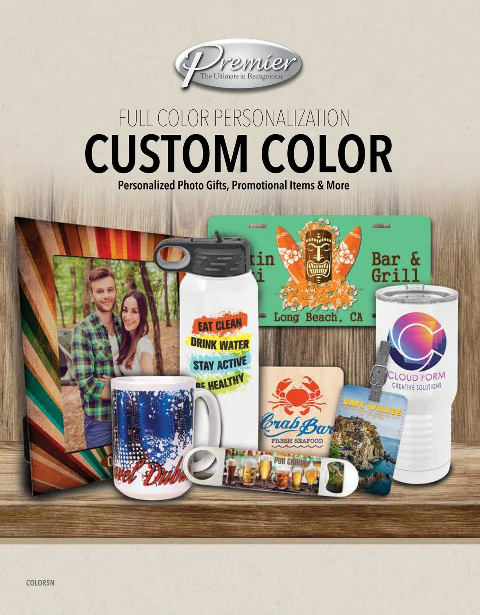Premier Color Custom catalogue cover