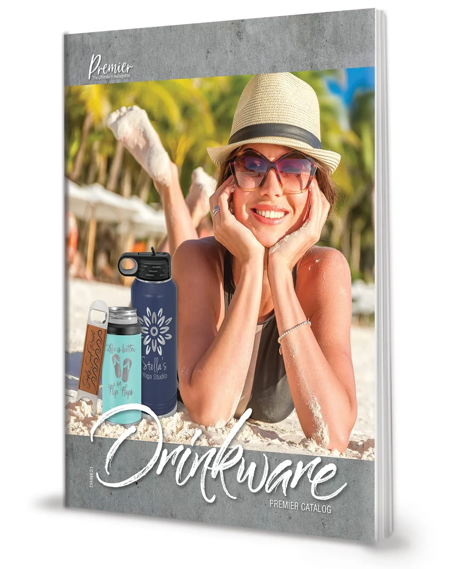 Premier Drinkware catalogue cover