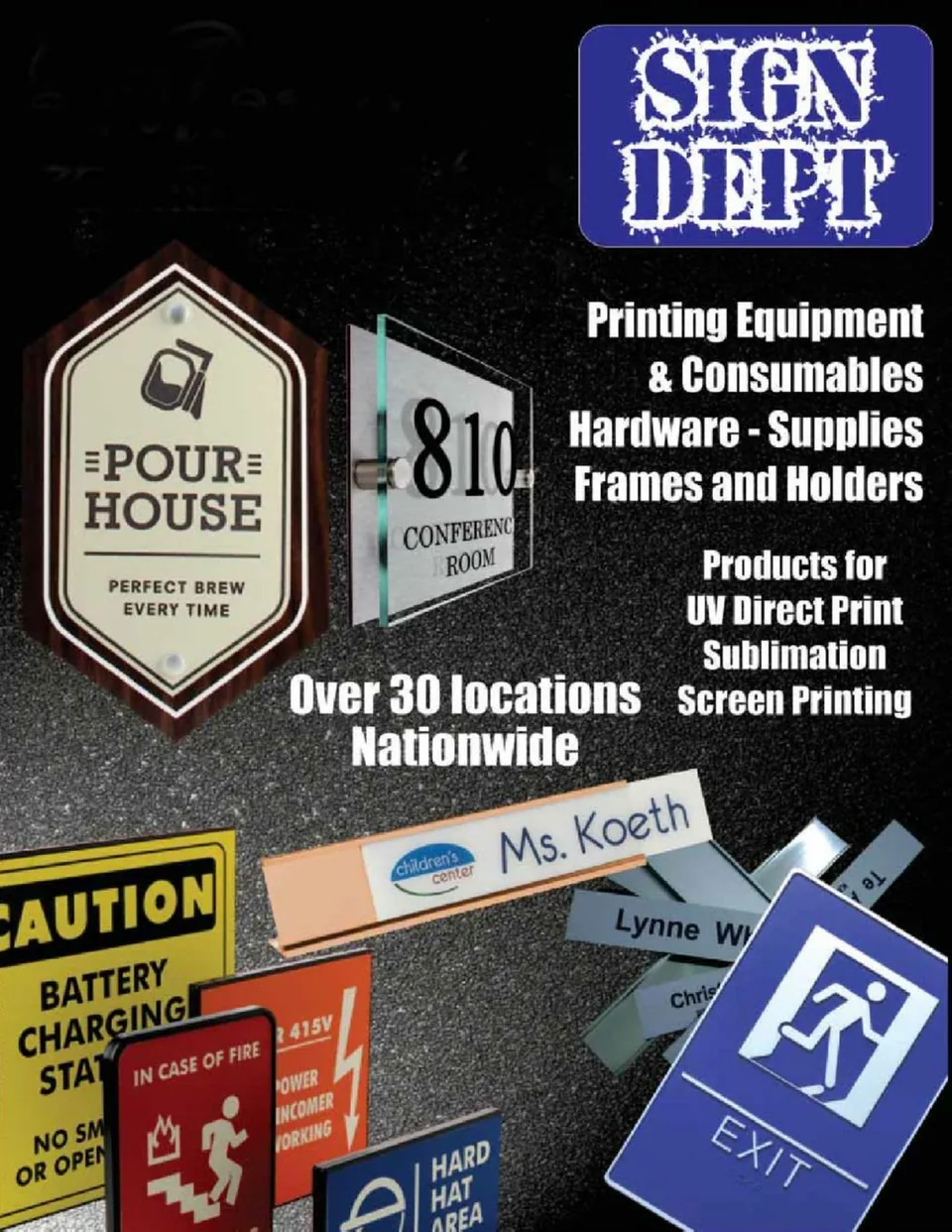 Sign Catalog catalogue cover