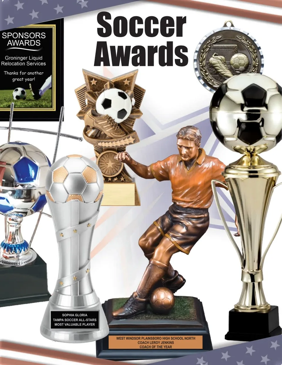 Soccer Awards catalogue cover